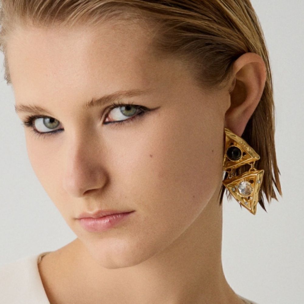 Vintage style earrings N476